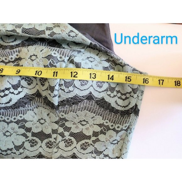 Teeze Me 2 piece Halter Dress Lace Tulle/Mesh size 5/6 Fully Lined Molded Cups - Picture 6 of 9